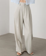 【サイズ展開あり】ウエストレースパンツ