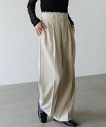 【サイズ展開あり】ウエストレースパンツ