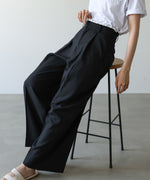 【サイズ展開あり】ウエストレースパンツ