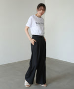 【サイズ展開あり】ウエストレースパンツ