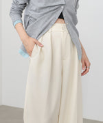 ツータックワイドパンツ