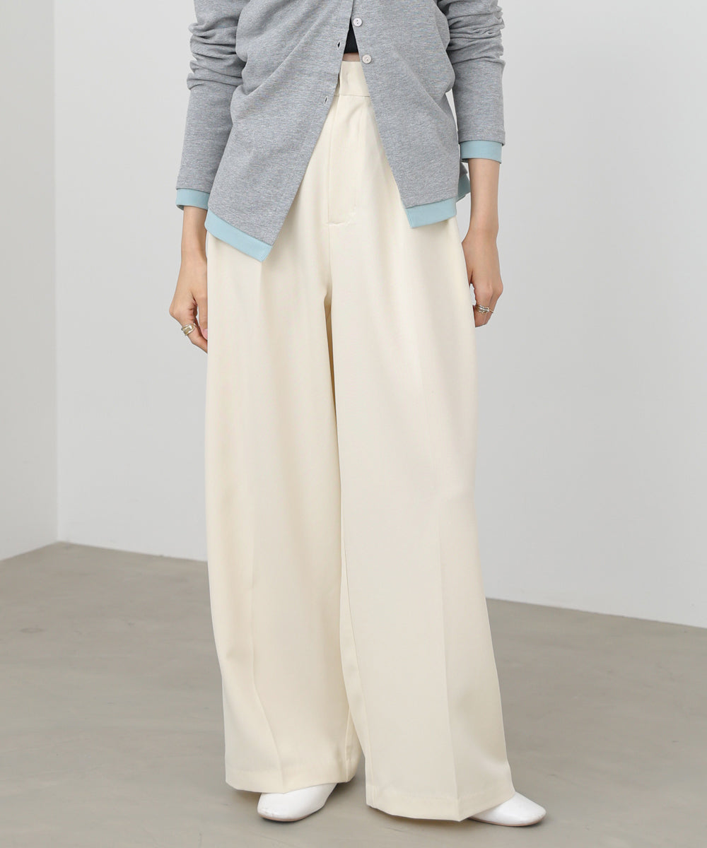 ツータックワイドパンツ