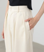 ツータックワイドパンツ