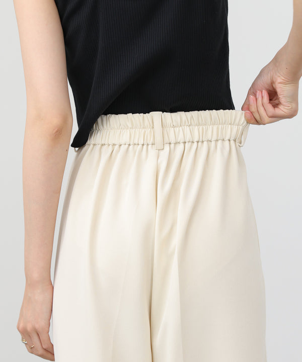 ツータックワイドパンツ