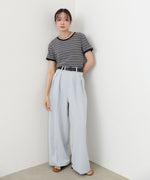 ツータックワイドパンツ