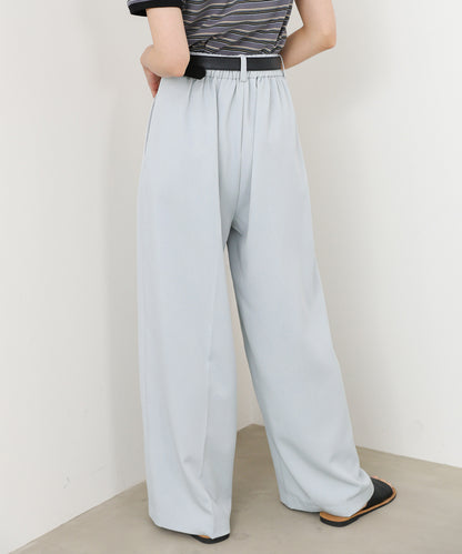 ツータックワイドパンツ