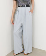 ツータックワイドパンツ