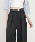 ツータックワイドパンツ