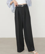 ツータックワイドパンツ