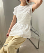 LACE SWITCHING FLARE CAMISOLE