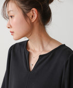 ニュアンスハートレイヤードネックレス