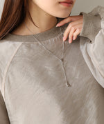 タイニードロップロングネックレス