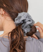 オーガンジー×サテンシュシュ