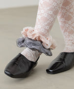 オーガンジー×サテンシュシュ