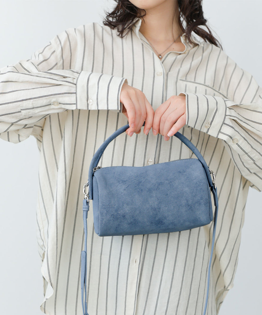 2WAYスエード調ミニバッグ
