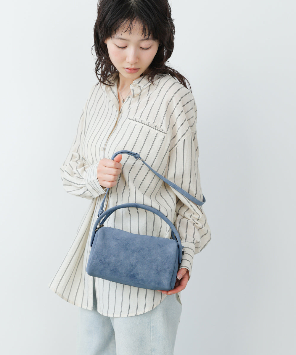 2WAYスエード調ミニバッグ