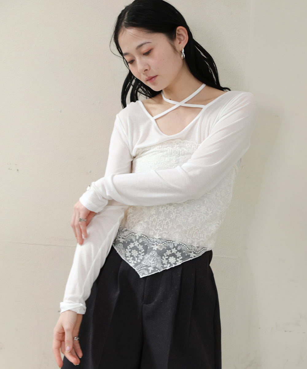 レーススカーフ