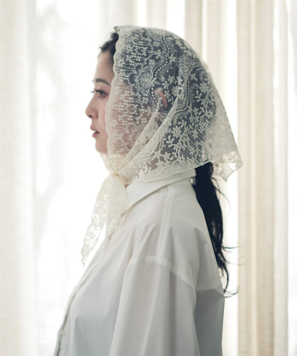 レーススカーフ