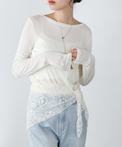 レーススカーフ