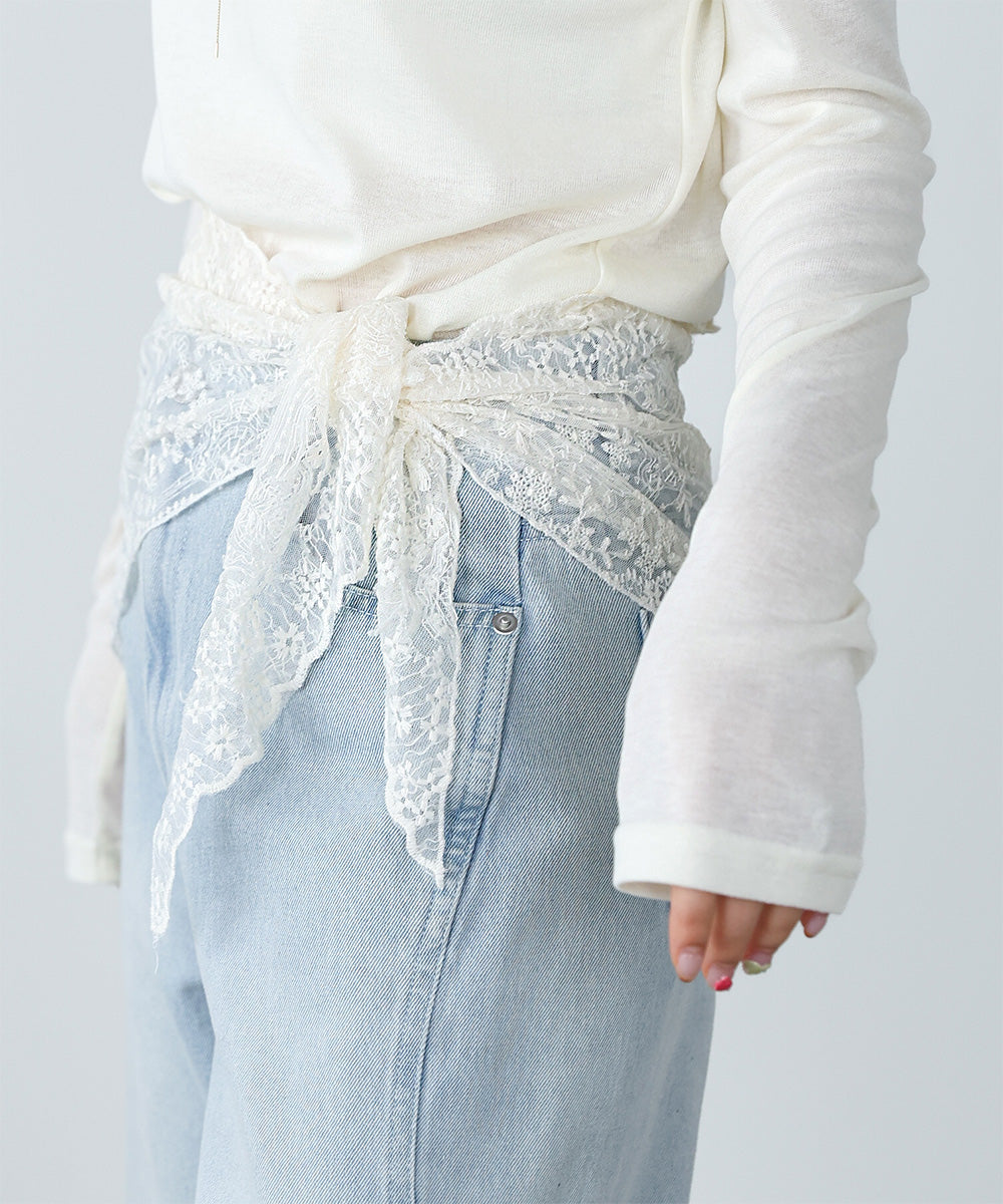 レーススカーフ