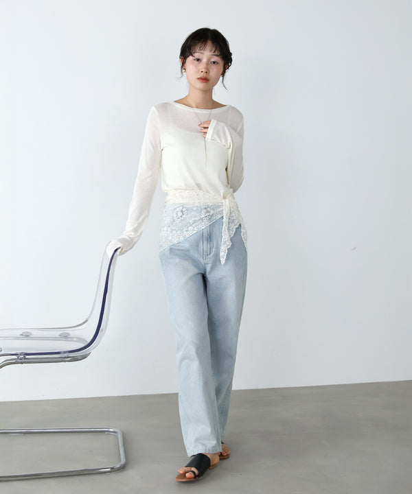 レーススカーフ