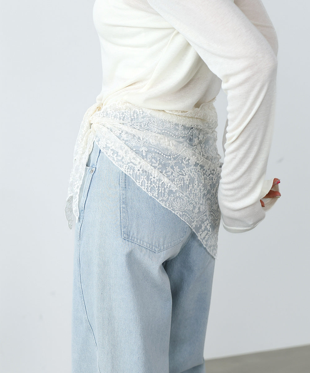 レーススカーフ