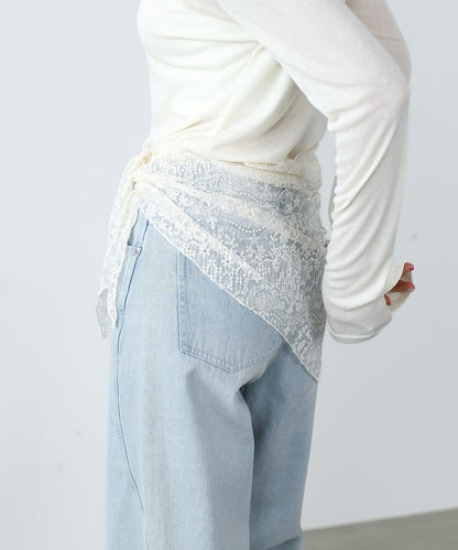 レーススカーフ