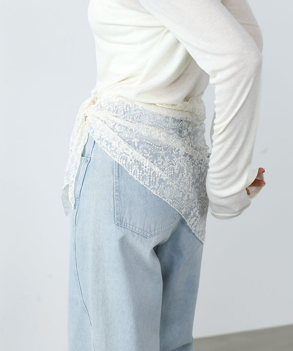 レーススカーフ