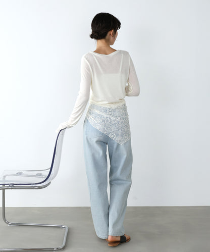 レーススカーフ