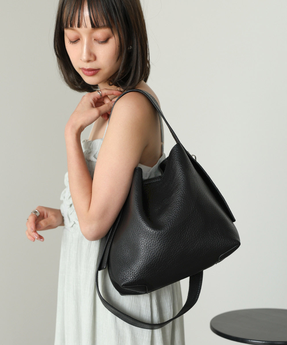 ポーチセットソフトハンドバッグ