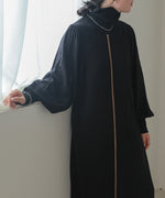 COLOR COMBINATION KNIT ONEPIECE