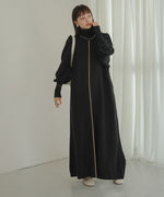 COLOR COMBINATION KNIT ONEPIECE