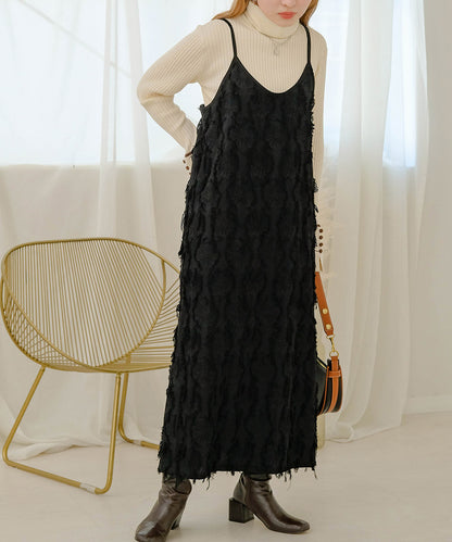 SHAGGY JACQUARD ONEPIECE