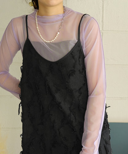 SHAGGY JACQUARD ONEPIECE
