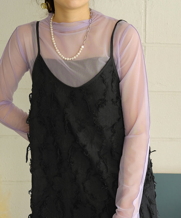 SHAGGY JACQUARD ONEPIECE