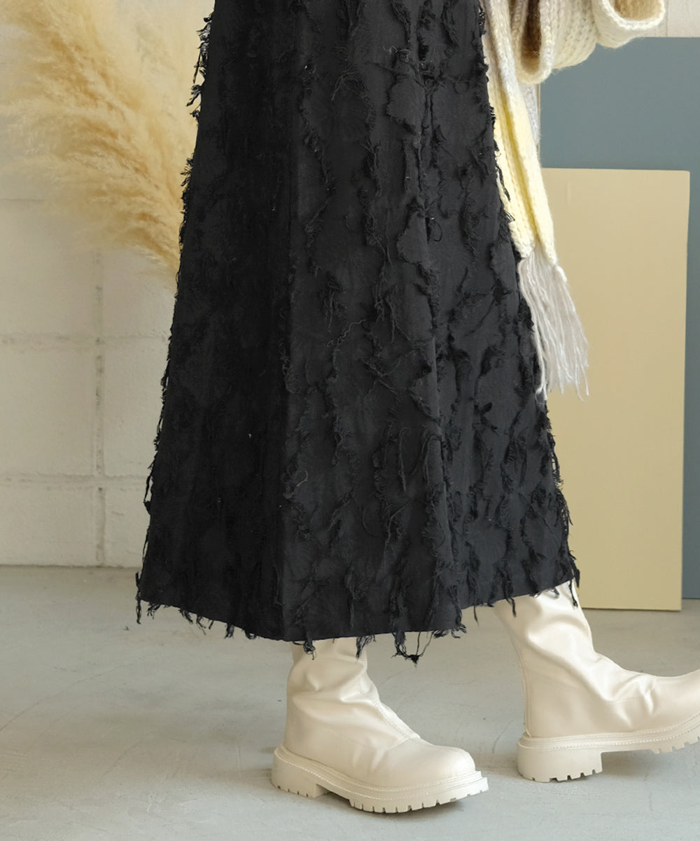 SHAGGY JACQUARD ONEPIECE