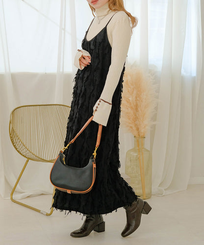 SHAGGY JACQUARD ONEPIECE