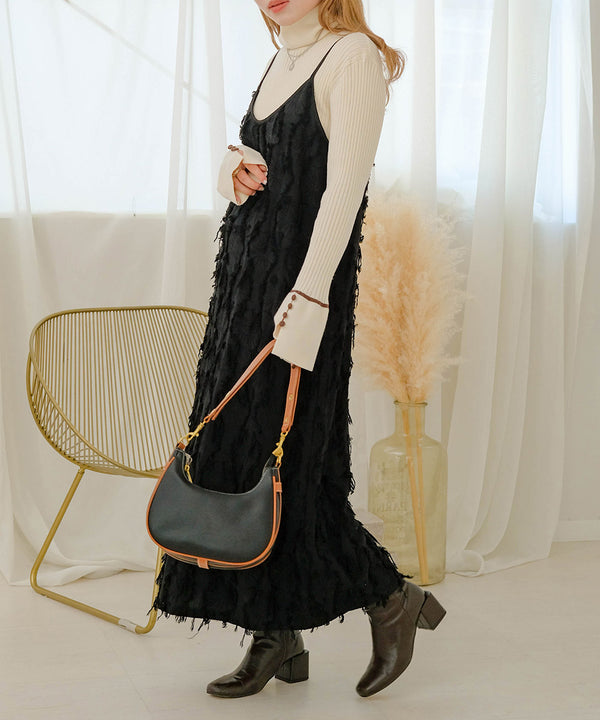 SHAGGY JACQUARD ONEPIECE
