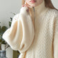W-ZIP CABLE KNIT CARDIGAN