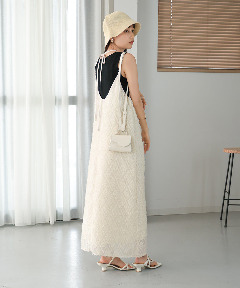 SHAGGY CROSS ONEPIECE