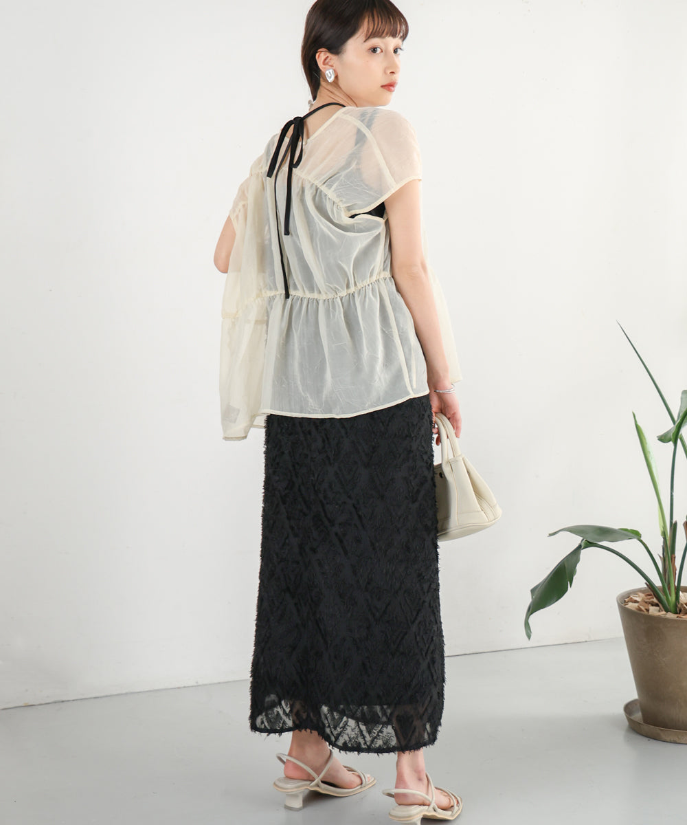 SHAGGY CROSS ONEPIECE