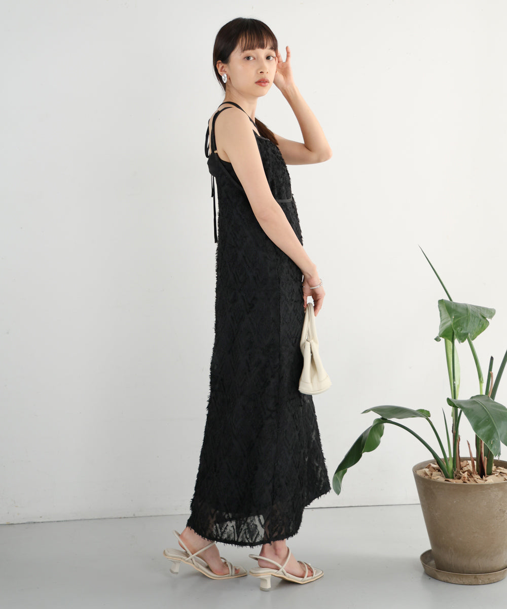 SHAGGY CROSS ONEPIECE