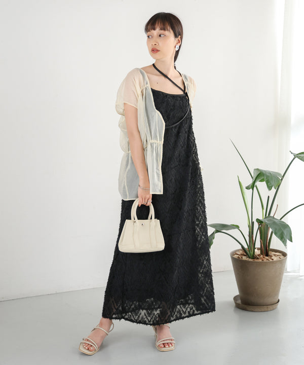 SHAGGY CROSS ONEPIECE