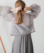 TULLE CARDIGAN SET ONE PIECE