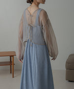 TULLE CARDIGAN SET ONE PIECE
