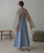 TULLE CARDIGAN SET ONE PIECE