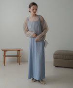 TULLE CARDIGAN SET ONE PIECE