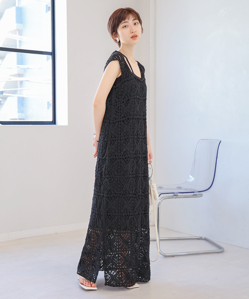 CROCHET LONG ONEPIECE