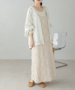 SHAGGY JACQUARD ONEPIECE