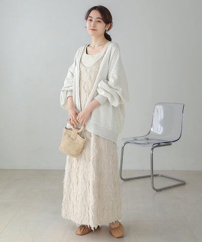 SHAGGY JACQUARD ONEPIECE